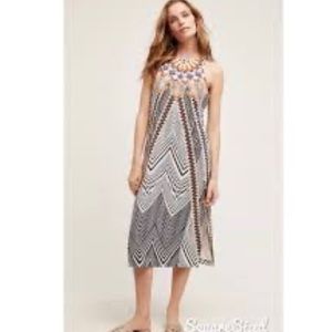 HD in Paris Size 2 Anthropologie Silk Dress - BOHO Style